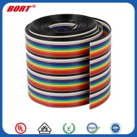 Customized Flexible UL2651 2.54mm IDC Connector Flat Ribbon Cable Wire