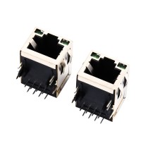 PCB Modular Jack RJ45 with 6/8 Pin RJ45 Female Connector